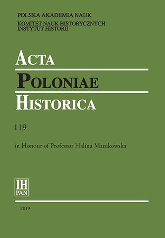 Czasopismo nr 119 Acta Poloniae Historica