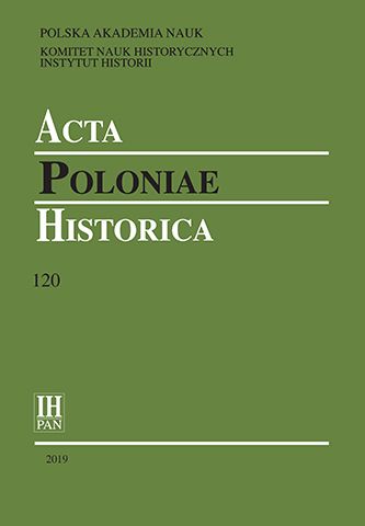 Czasopismo nr 120 Acta Poloniae Historica